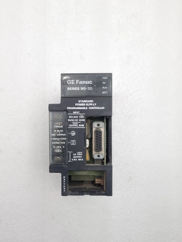 GE Fanuc IC693PWR321S Series 90-30 Standard Power Supply Programmable Controller